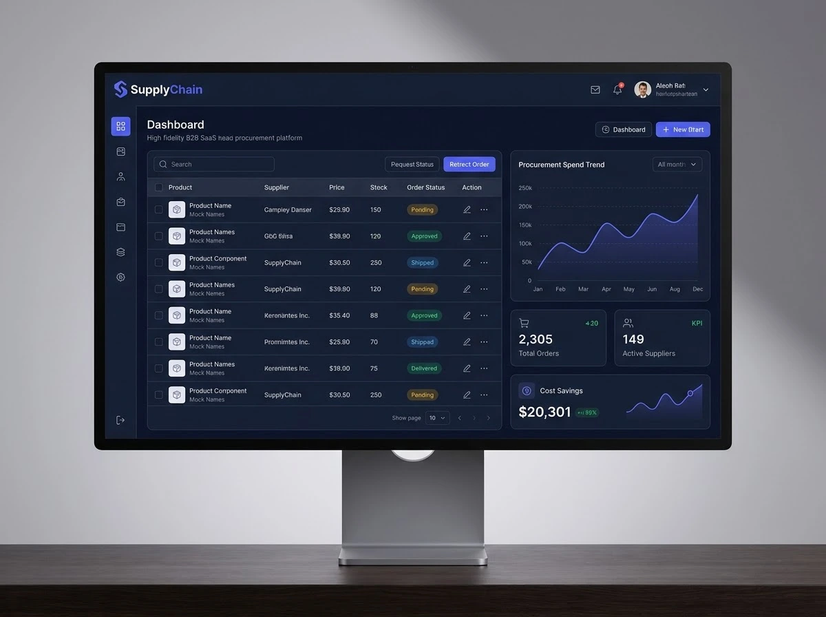 B2B платформа оптовых закупок SupplyChain — скриншот 1